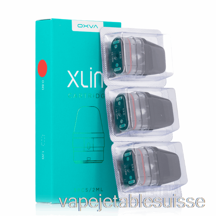 Vape Suisse Oxva Xlim V2 Dosettes De Remplacement Dosettes Xlim 0,8ohm